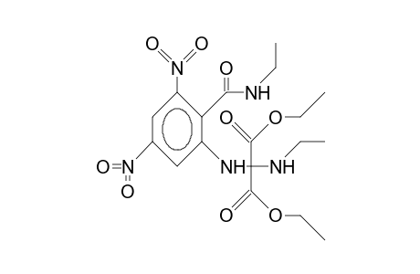 2-([Diethoxycarbonyl][ethylamino]-methylamino)-N -ethyl-4,6-dinitro-benzamide