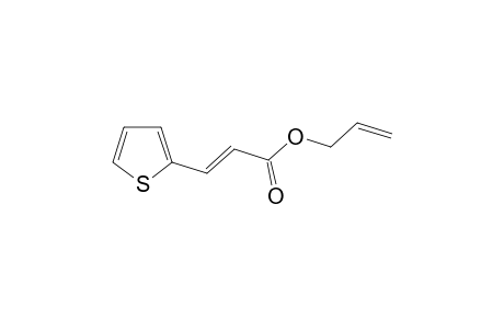(E)-allyl 3-(thiophen-2-yl)acrylate