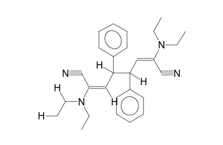 1,6-DICYANO-1,6-BISDIETHYLAMINO-3,4-DIPHENYLHEXADIENE-1,5