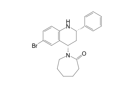 cis-6-Bromo-4-(2-oxoazepan-1-yl)-2-phenyl-1,2,3,4-tetrahydroquinoline