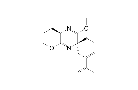 (2R,5S)2,5-Dihydro-3,6-dimethoxy-2-isopropylpyrazine-5-spiro(3-isopropenyl-3-cyclohexene)