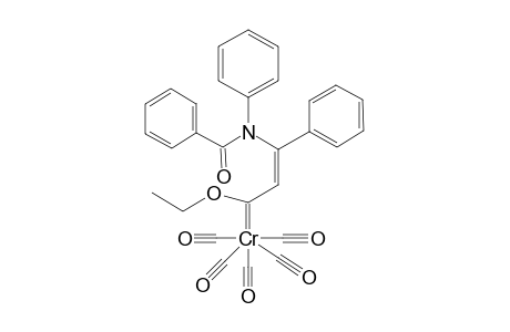 [3-(Benzoylphenylamino)-1-ethoxy-3-phenyl-(Z)-2-propenylidene] pentacarbonyl chromium