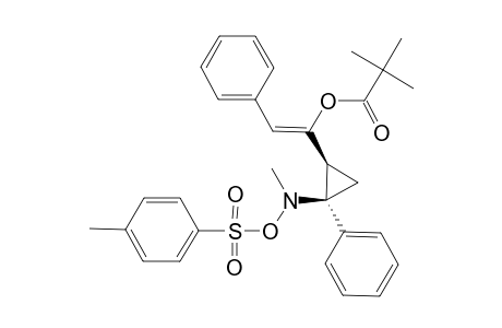 (Z)-1-[2-(N,4-DIMETHYLPHENYLSULFONAMIDO)-2-PHENYLCYCLOPROPYL]-2-PHENYLVINYL-PIVALATE