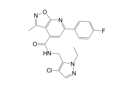 isoxazolo[5,4-b]pyridine-4-carboxamide, N-[(4-chloro-1-ethyl-1H-pyrazol-5-yl)methyl]-6-(4-fluorophenyl)-3-methyl-