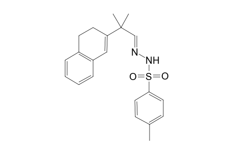 N-[(E)-[2-(3,4-dihydronaphthalen-2-yl)-2-methyl-propylidene]amino]-4-methyl-benzenesulfonamide