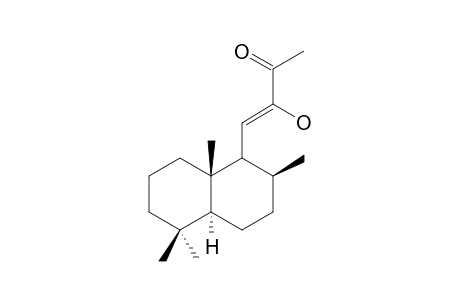 (Z)-12-HYDROXY-14,15-DINORLABD-11-EN-13-ONE