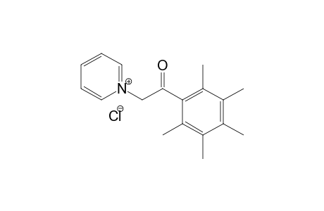 N-(2,3,4,5,6-pentamethylphenacyl)pyridinium chloride