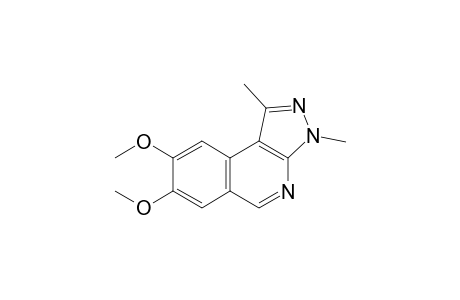 7,8-Dimethoxy-1,3-dimethylpyrazolo[3,4-c]isoquinoline