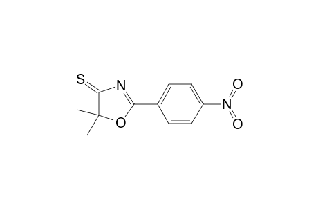 5,5-Dimethyl-2-(4-nitrophenyl)-1,3-oxazole-4-thione