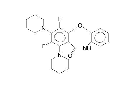 1,3-DIPIPERIDINO-2,4-DIFLUORODIBENZO[B,F][1,4]OXAZEPIN-11(10H)-ONE