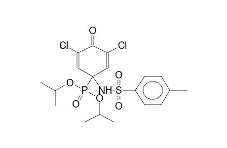 4-TOSYLAMIDO-4-DIISOPROPOXYPHOSPHORYL-2,6-DICHLORO-2,5-CYCLOHEXADIEN-1-ONE