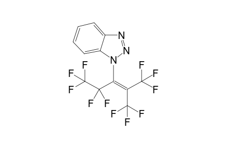 1-[1,1,1,4,4,5,5,5-octafluoro-2-(trifluoromethyl)pent-2-en-3-yl]benzotriazole