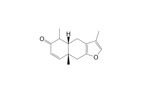 3,5,8a-Trimethyl-4,4a,8a,9-tetrahydronaphtho[2,3-b]furan-6(5H)-one