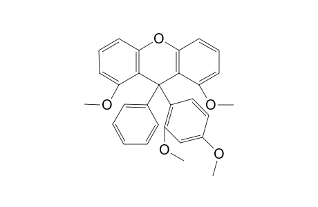 1,8-Dimethoxy-9-(2,4-dimethoxyphenyl)-9-phenylxanthene