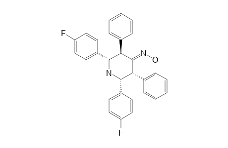 2,6-DI-(4-FLUOROPHENYL)-3,5-DIPHENYL-PIPERIDIN-4-ONE-OXIME