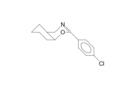 trans-2-(4-Chloro-phenyl)-5,6-tetramethylene-dihydro-1,3-oxazine