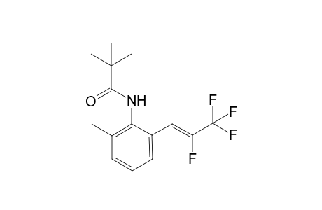 (Z)-N-(2-methyl-6-(2,3,3,3-tetrafluoroprop-1-en-1-yl)phenyl)pivalamide