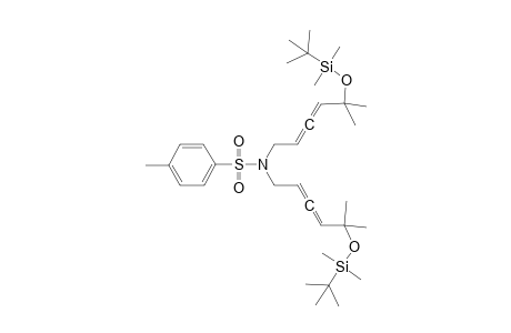 N,N-bis(5-((tert-butyldimethylsilyl)oxy)-5-methylhexa-2,3-dien-1-yl)-4-methylbezenesulfonamide
