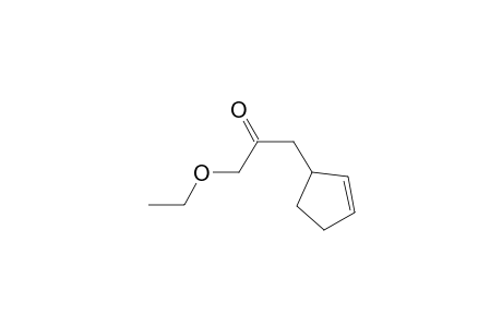 2-Propanone, 1-(2-cyclopenten-1-yl)-3-ethoxy-