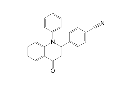 2-Phenyl-1-(4-cyanophenyl)-4-quinolone