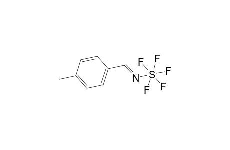 (4-Methylbenzylidenimino)sulfur pentafluoride
