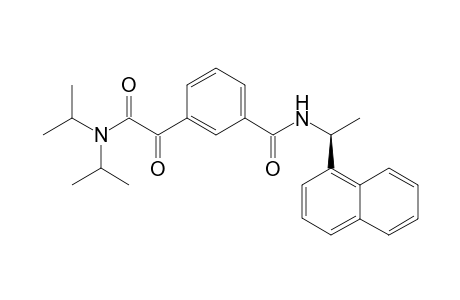 3-Diisopropylaminooxalyl-N-((S)-1-naphthalen-1-yl-ethyl)-benzamide