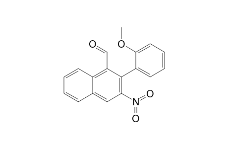 3-Nitro-2-(2-methoxyphenyl)-1-naphthaldehyde