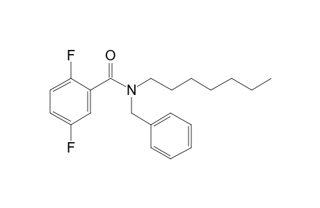 Benzamide, 2,5-difluoro-N-benzyl-N-heptyl-