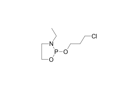 2-(3-CHLOROPROPOXY)-3-ETHYL-1,3,2-OXAZAPHOSPHOLANE