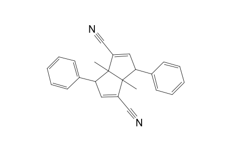 3a,6a-dimethyl-3,6-diphenyl-3,6-dihydropentalene-1,4-dicarbonitrile