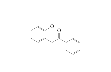 2-(2-Methoxyphenyl)-1-phenylpropan-1-one