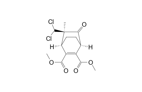 Bicyclo[2.2.2]oct-2-ene-2,3-dicarboxylic acid, 5-(dichloromethyl)-5-methyl-6-oxo-, dimethyl ester, (1.alpha.,4.alpha.,5.alpha.)-