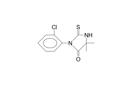 3-(2-Chloro-phenyl)-5,5-dimethyl-2-thioxo-4-imidazolidinone