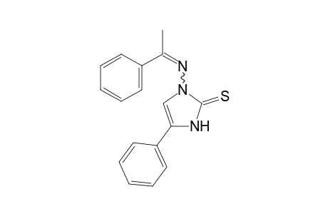 4-Phenyl-1-(1-phenylethyleneamino)-1,3-dihydroimidazole-2-thione