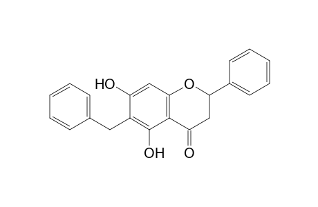 6-Benzyl-5,7-dihydroxyflavanone