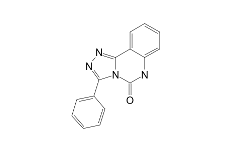 3-PHENYL-1,2,4-TRIAZOLO-[4,3-C]-QUINAZOLIN-5(6H)-ONE