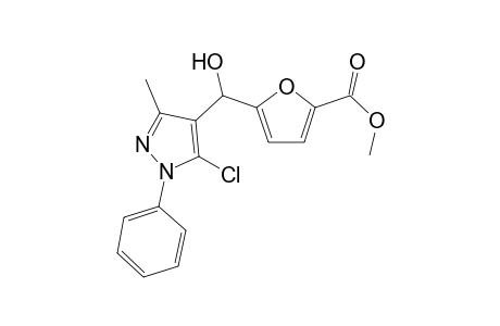 Methyl 2-[(5-chloro-3-methyl-1-phenyl-1H-pyrazole-4-yl)hydroxymethylyl]furan-2-carboxylate