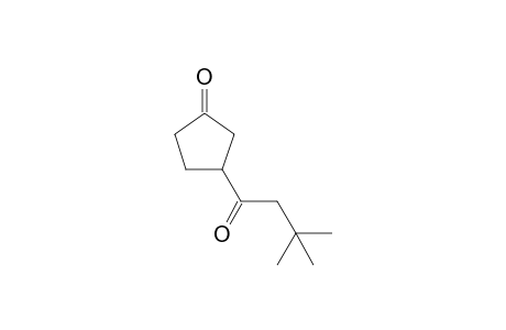 3-(3,3-dimethylbutanoyl)cyclopentan-1-one