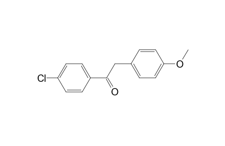 1-(4-Chlorophenyl)-2-(4-methoxyphenyl)ethanone