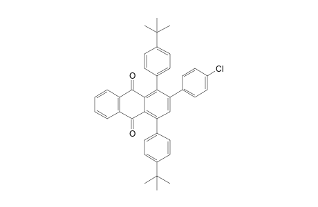 1,4-Bis(4-tert-butylphenyl)-2-(4-chlorophenyl)-anthraquinone