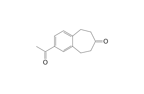 2-Acetyl-5,6,8,9-tetrahydro-7H-benzocyclohepten-7-one