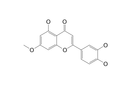 7-METHOXY-LUTEOLINE;2-(4,5-DIHYDROXYPHENYL)-5-HYDROXY-7-METHOXY-4H-CHROMEN-4-ONE