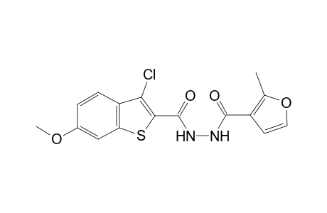 3-Chloro-6-methoxy-N'-(2-methyl-3-furoyl)-1-benzothiophene-2-carbohydrazide