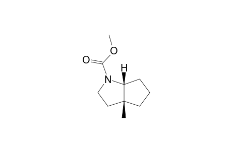 (3aR,6aR)-3a-Methyl-hexahydro-cyclpenta[b]pyrrole-1-carboxylic acid methyl ester