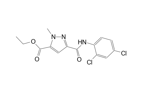 ethyl 3-[(2,4-dichloroanilino)carbonyl]-1-methyl-1H-pyrazole-5-carboxylate