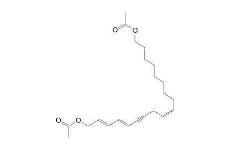 (2-E,4-E,9-Z)-HEPTADECATRIEN-6-YNE-1,18-DIYL_ACETATE
