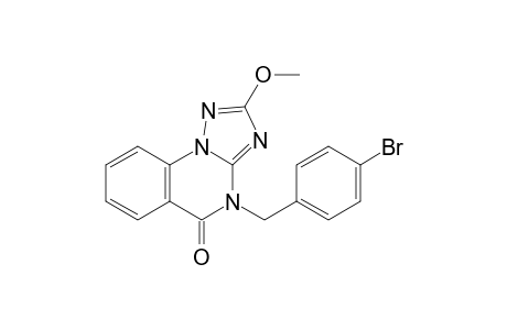 4-(4-Bromobenzyl)-2-methoxy-4H-[1,2,4]triazolo[1,5-a]quinazolin-5-one