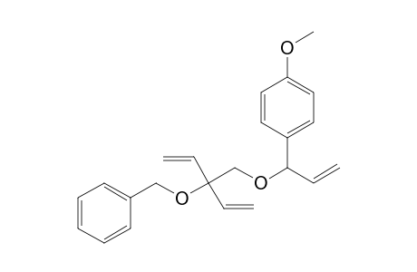 1-[1-(2-benzoxy-2-vinyl-but-3-enoxy)allyl]-4-methoxy-benzene