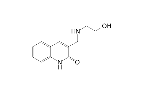 1H-Quinolin-2-one, 3-[(2-hydroxyethylamino)methyl]-