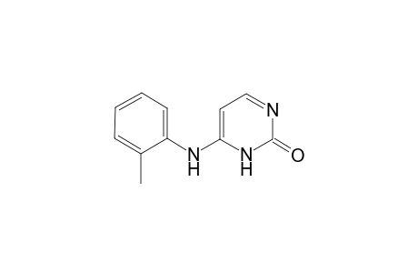 4-(2-Toluidino)-2(1H)-pyrimidinone
